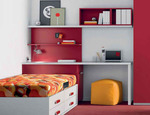 легла и гардероби за цветни детски стаи